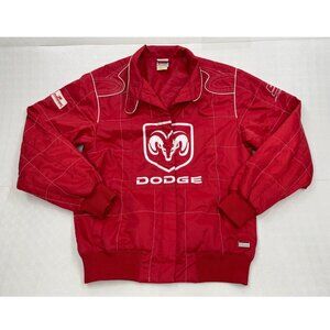 Chase Authentics NASCAR Dodge Viper Car Racing Red Lightweight Jacket Women’s L